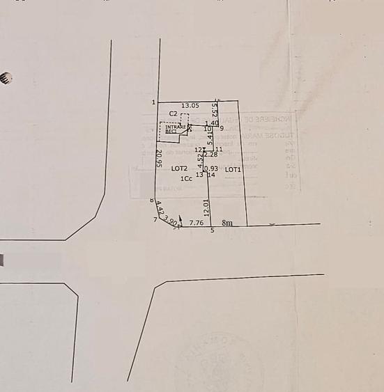 ULTRACENTRAL - teren 514 mp, 2 deschideri - 290000 euro
