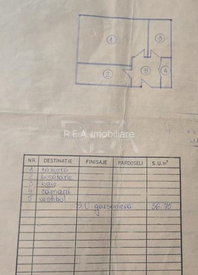Garsonieră Nerva Traian decomandată, an 1992, metrou, 37 mp - 6