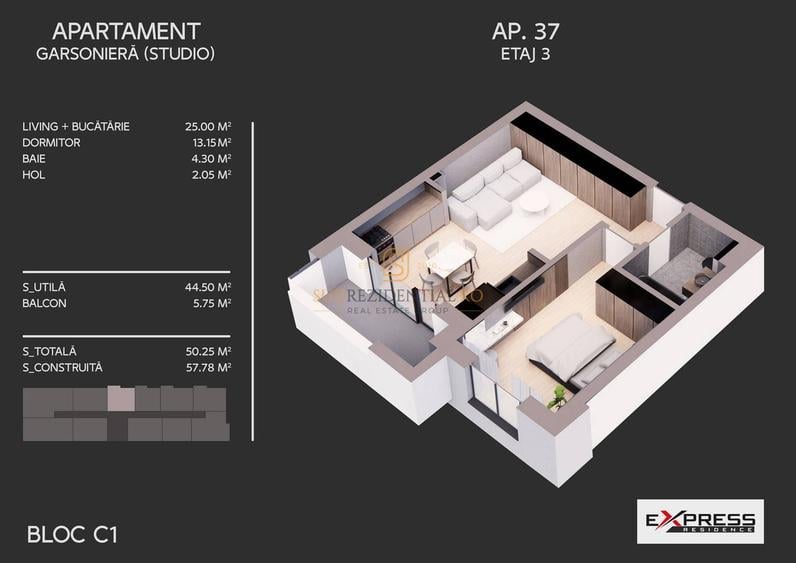 Apartament cu 2 camere de vanzare, Sector 4 - Parc Tudor Arghezi