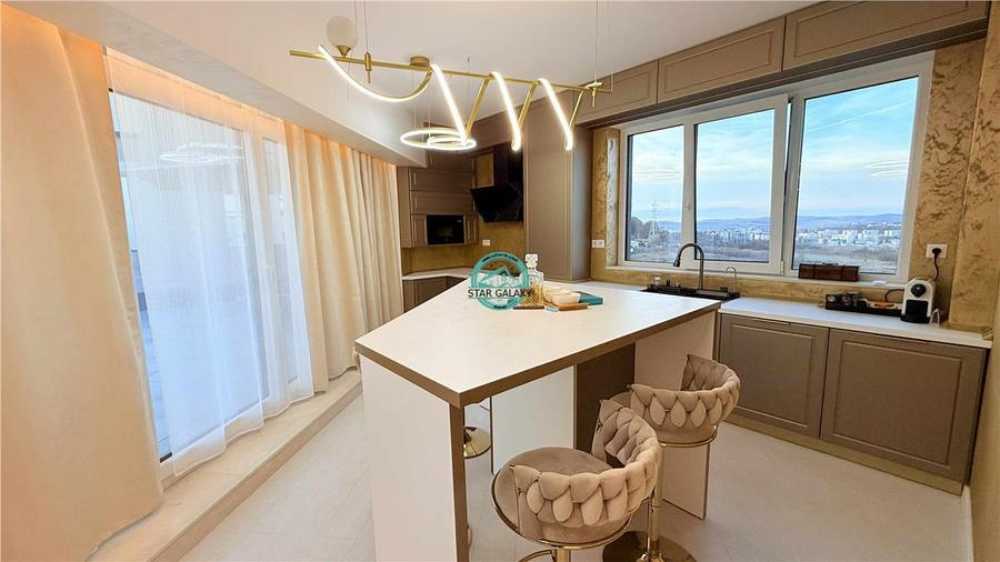 Vand Penthouse in Complexul Concept 9, Et. 8, la 2 min. de Shopping City