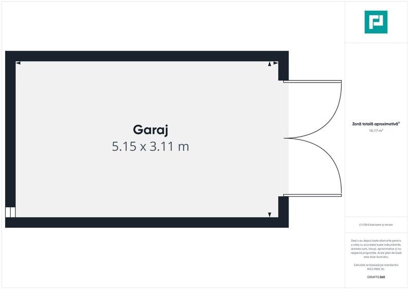 Garaj in zona Gheorghe Lazar