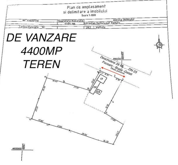 Oportunitate unica de investitie DN23 - Trafic Intens
