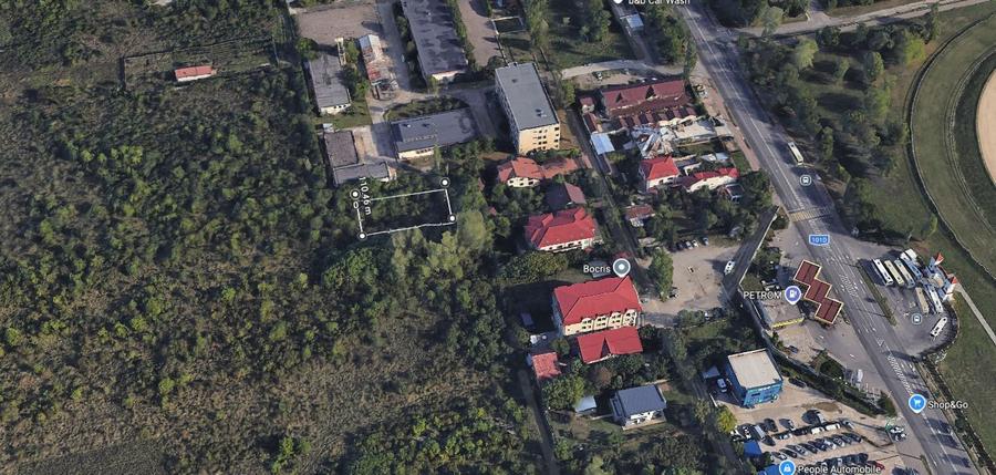 Teren Intravilan 695 mp | Deschidere 18,3 m | În Spatele Bd. București
