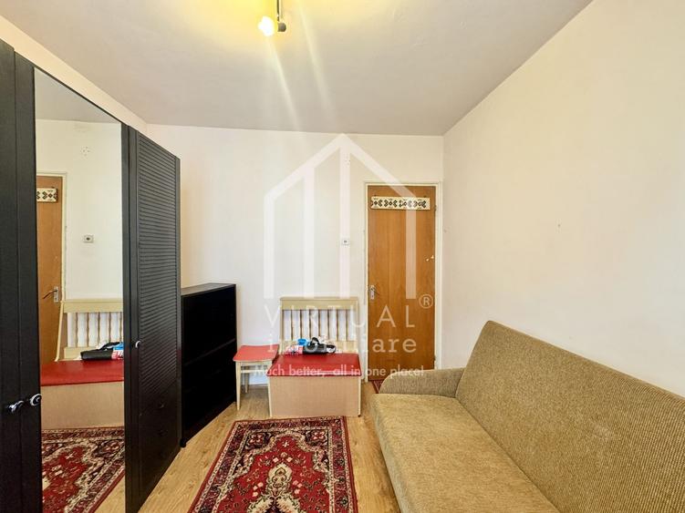 Apartament cu 2 camere, 39mp utili+balcon, etaj 3/4, Cedonia
