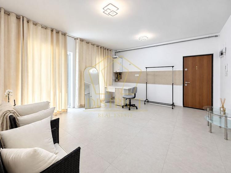 Apartament cu 2 camere si gradina proprie in Braytim la asfalt.