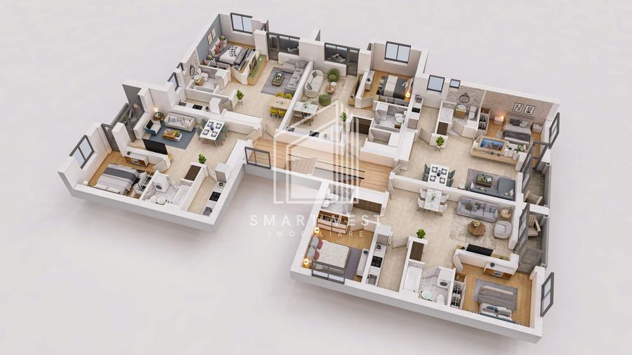 Apartamente noi de vanzare | 2 si 3 camere | Zona Semicentrala