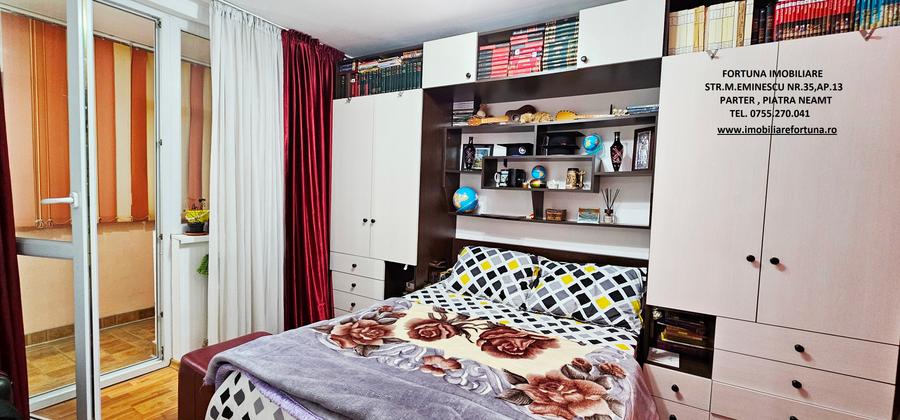 Apartament 3 camere decomandate,imbunatatiri, boxa,loc parcare,C-lea Romanului