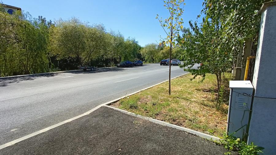 Teren 1.019 mp în Tunari – Centru cu vedere către promenada râului Pasărea