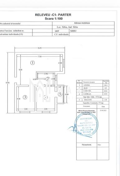 Apartament 3 Camere I Parter I Ștrand I Zona Parc Belvedere