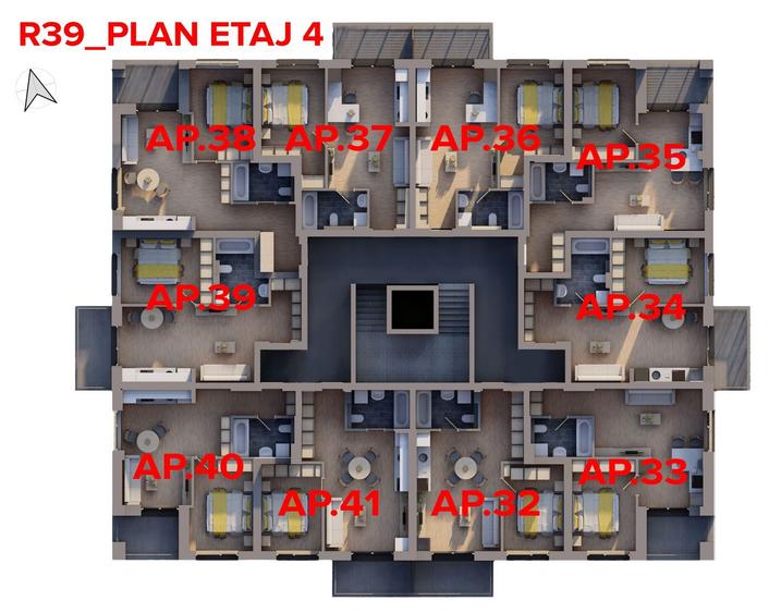 Apartament nou - ARED – Direct de la dezvoltator