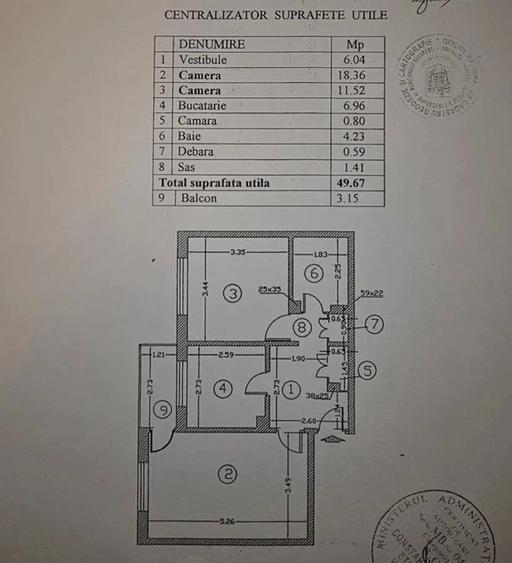 Apartament 2 camere | Băneasa | Decomandat | Etaj 2/4