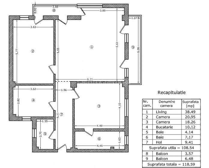 Apartament 3 Camere Premium | Baneasa | Etaj 2 | 119 mp Utili - 2