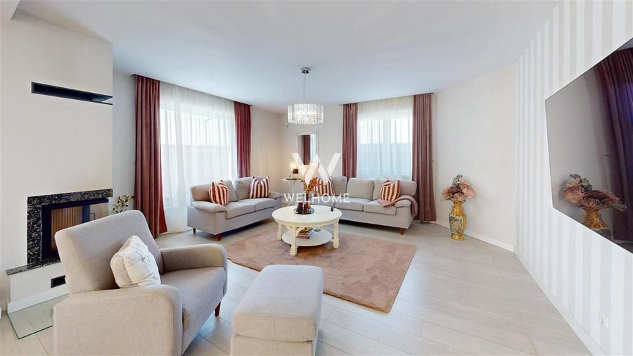 Casă premium, 500 mp teren, finisaje de lux, șemineu & garaj – Sibiu