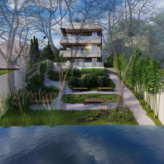 Apartament 3 camere in bloc boutique pe malul lacului