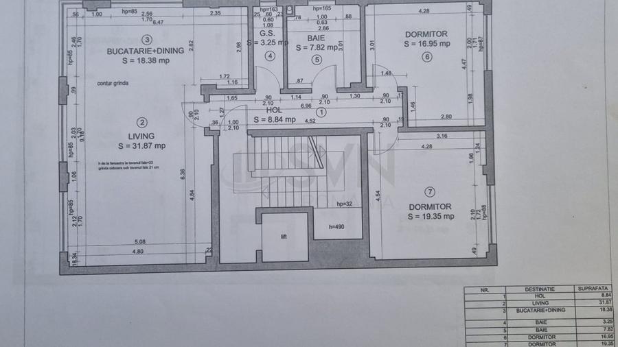 REA0028572 Apartament 3 camere l Primaverii l Parcare