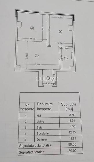 Apartament Modern 2 Camere – Confort și Locație Excelentă în Tătărași - 1