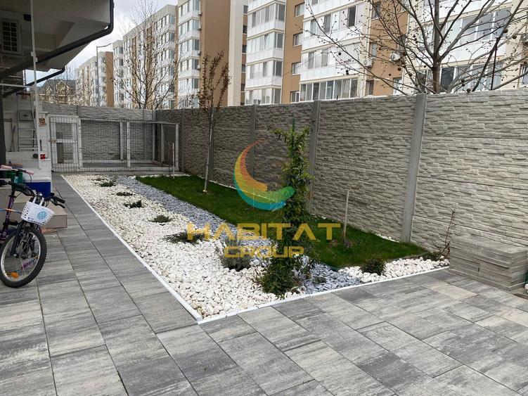 Apartament 3 camere cu Gradina 80mp Mobilat si Utilat!
