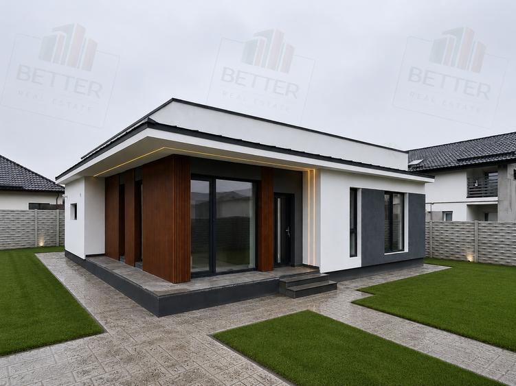 Casă individuală pe parter | 4 camere | 400 mp teren | Comuna Berceni