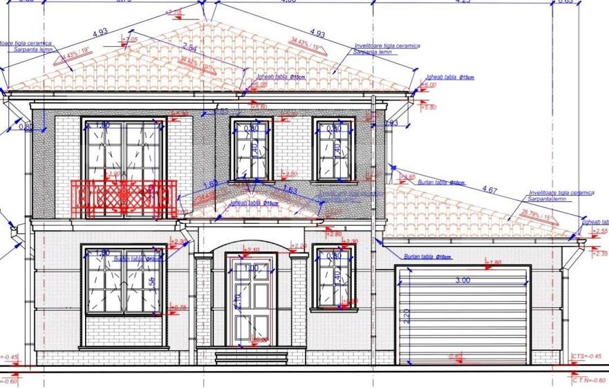 Casa 5 camere, teren 1000 mp, 177 mp Dumbravita
