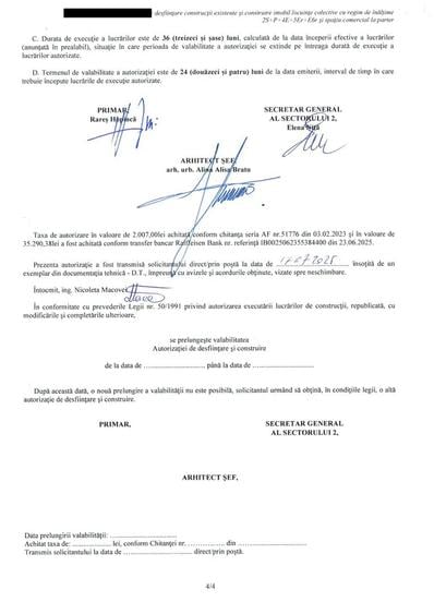 Teren cu Autorizatie | Sector 2 | Zona Barbu Vacarescu