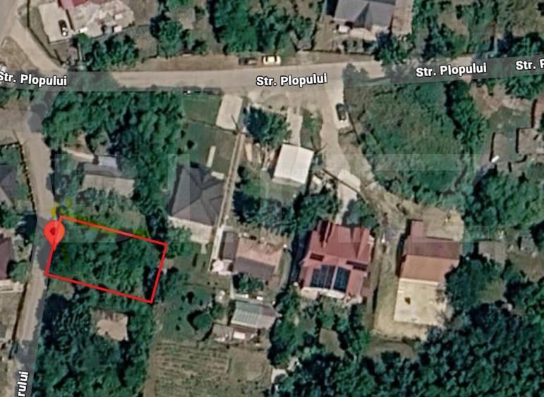 Teren intravilan, 500 mp, zona Rediu