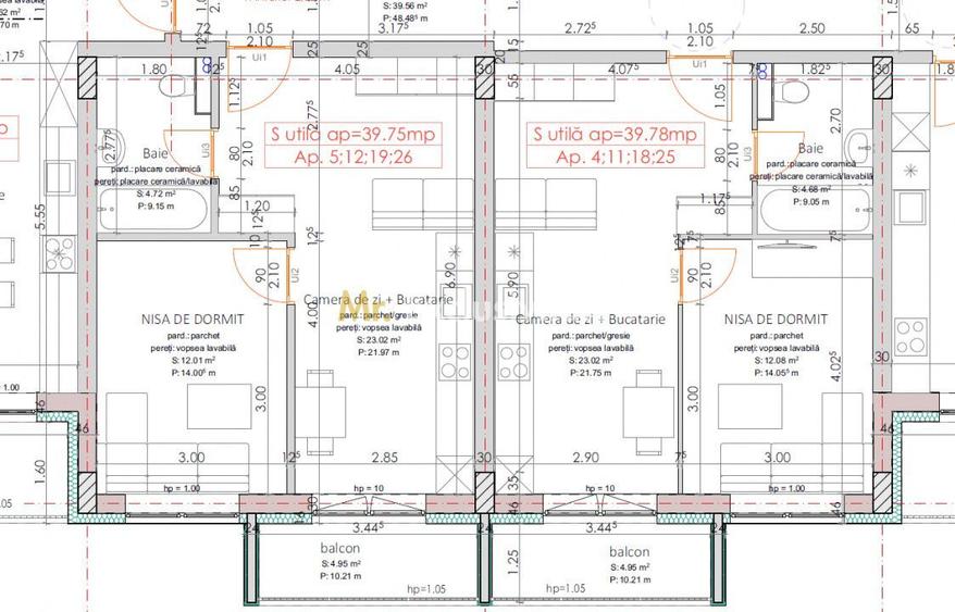 De vânzare apartament 2 camere Smarald City Satu Mare
