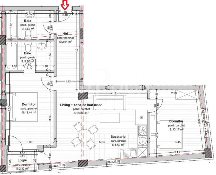 Apartament 3 camere de vanzare in Dambul Rotund, Cluj Napoca