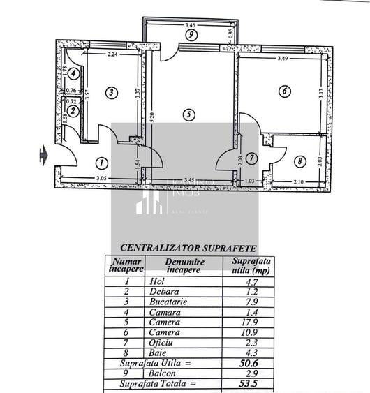 Apartament 2 camere etaj 1/1979 Berceni/Brancoveanu