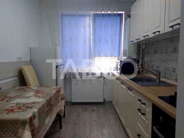 Apartament renovat recent 2 camere parter balcon zona Dioda Sibiu - 3
