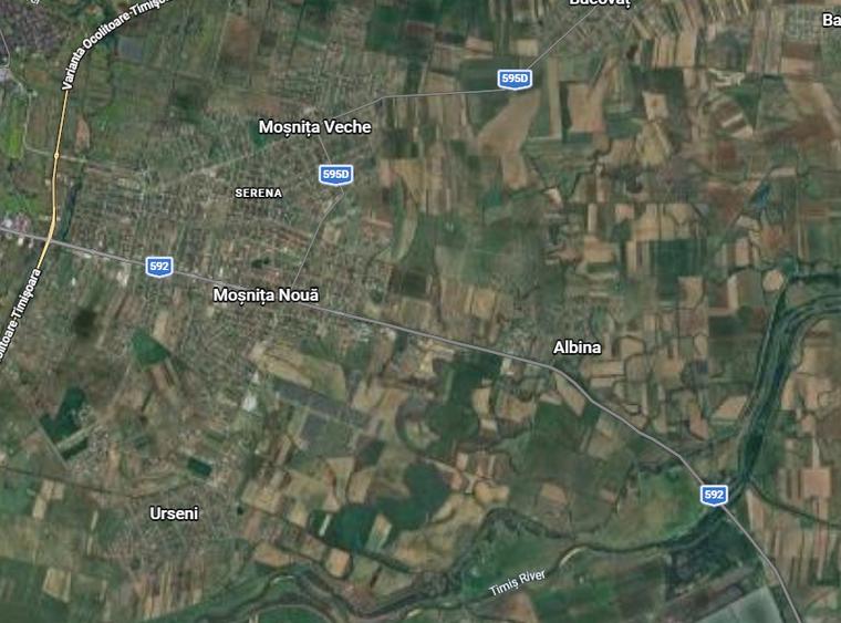 Mosnita Noua- Albina-602 si 667m-2 fronturi- P+1E+M- Utilitati in fata