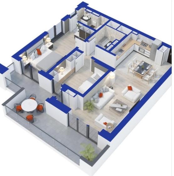APARTAMENT 3 CAMERE DE VÂNZARE - SISEȘTI