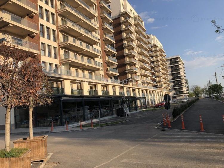 Garsoniera moderna Moghioros Park Residence Auchan Drumul Taberelor bloc nou - 11