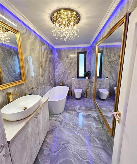 Casa 5 camere, 5 bai, Borhanci + Garaj, Piscina si curte 700 mp