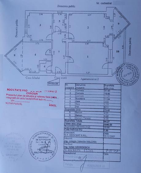 Apartament cu 3 camere exclusivist, Faleza, vedere spre Dunare!
