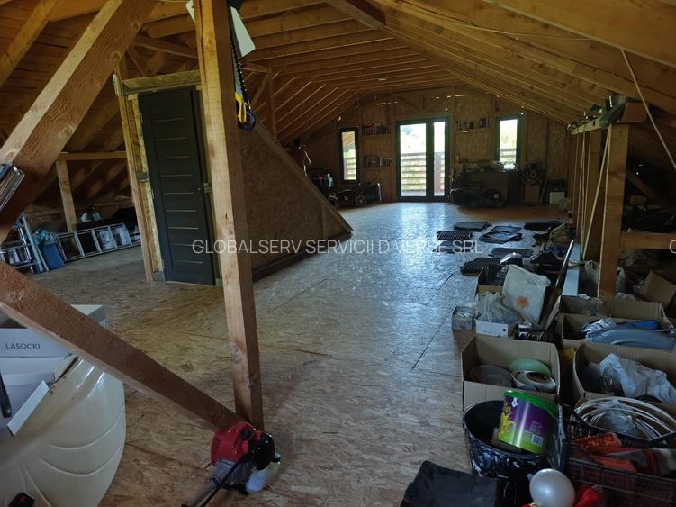 FARA COMISIOANE zona linistita aer curat casa mobilata 3 camere P +M teren 755mp - 23