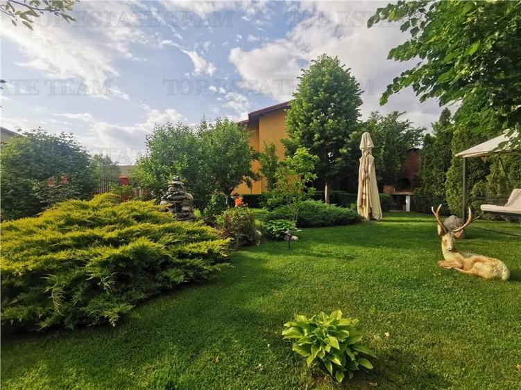 Vila lux 5 camere cu gradina superba centru Domnesti