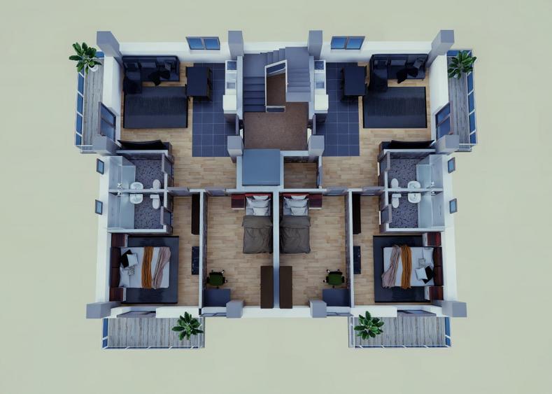 3 camere Craiovei Plus