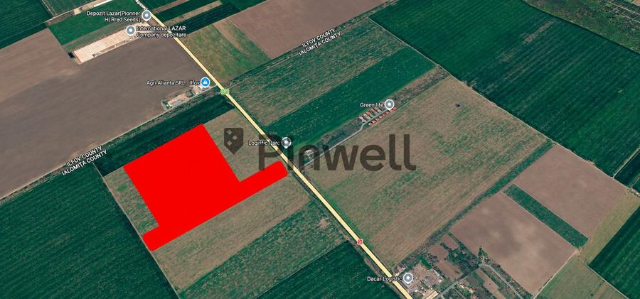 Teren Sinesti–Lilieci–Stradal E85–119000–Deschidere 55m-Intravilan