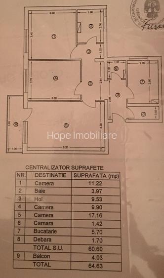 Tineretului-strada Trestiana-apartament 3 camere - 3