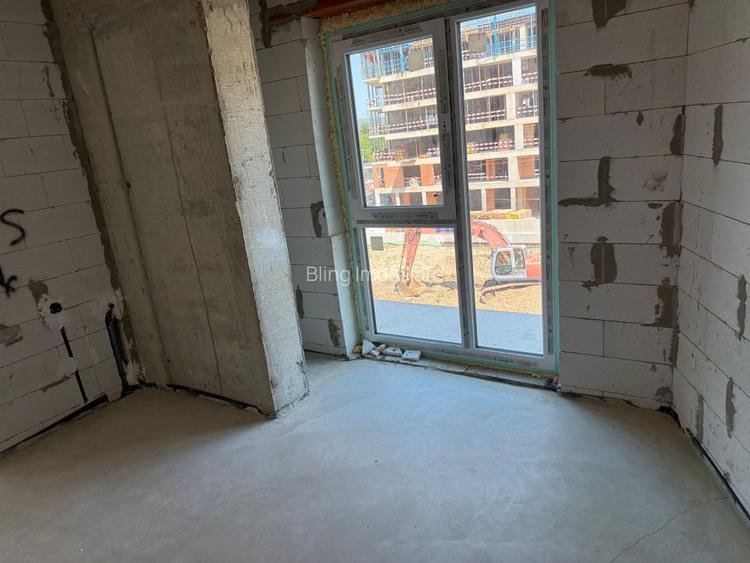 Apartament 2 camere, 58 mp, semifinisat, terasa 20 mp, zona Soporului - 7