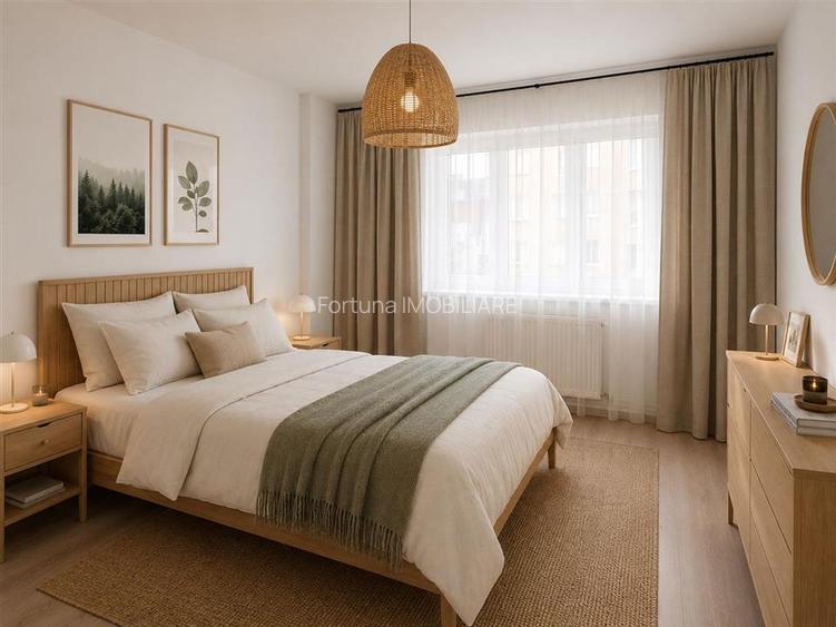 Apartament 2 camere decomandat, renovat, strada Toamnei, Centrul Civic - 4