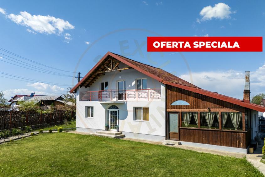 Casa cu teren generos si gradina spectaculoasa – Comuna Cuca, Argeș!