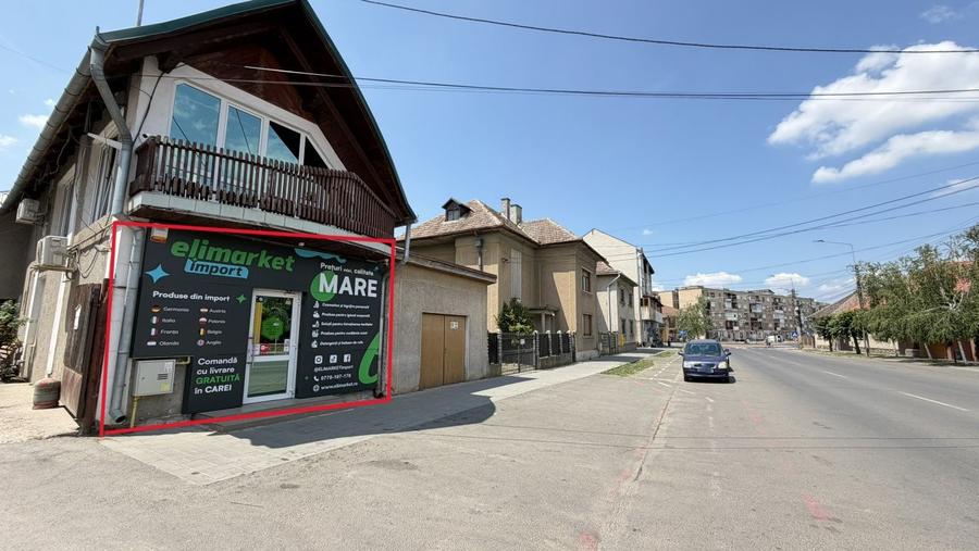 Inchiriere Spațiu Comercial 55 mp - Str. C.A.Române, Zona Ludy – Carei