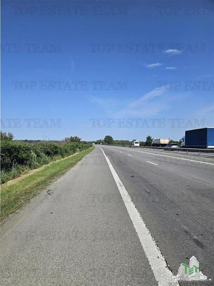 Vanzare teren cu pozitionare excelenta la A1, sensul Pitesti Bucuresti, aproape