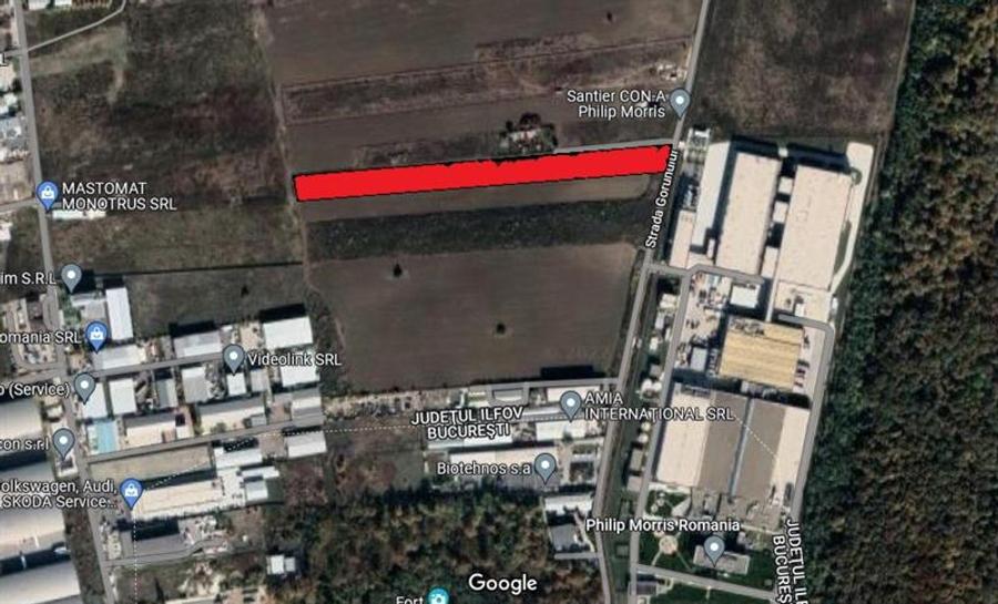 Vanzare teren Otopeni - Gorunului -Centura, ILFOV