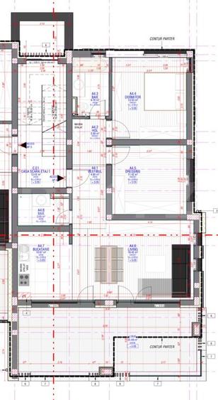 Apartament de vanzare cu 3 camere, 71 mp, zona Torontalului