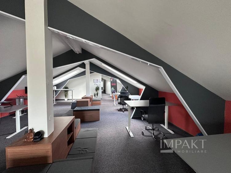 Spatiu office modern cu terase si parcari | 250 mp