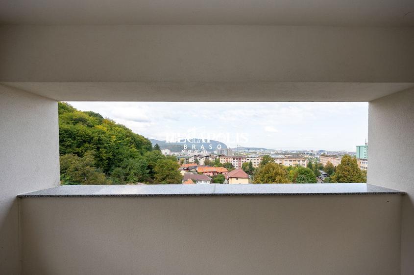 Penthouse 4 camere, 2 terase, panoramă munți și Tâmpa