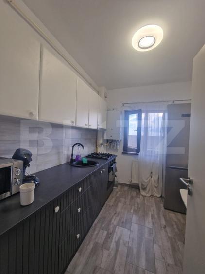 Garsonieră 37 mp + loc de parcare, complet mobilată, zona Sanpetru