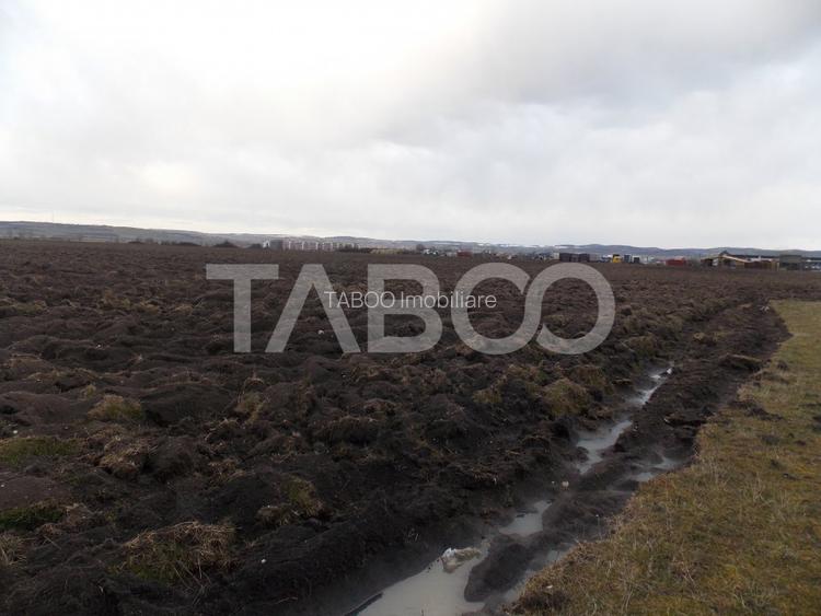 Teren intravilan de vanzare 10.000 mp in zona Industriala Vest Sibiu